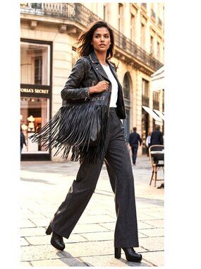 Victoria's Secret 2018 Limited Edition Flirty Fringe Tote Bag - Style# 11140761